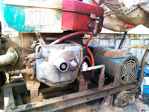 信州单杠柴油机发电机出租